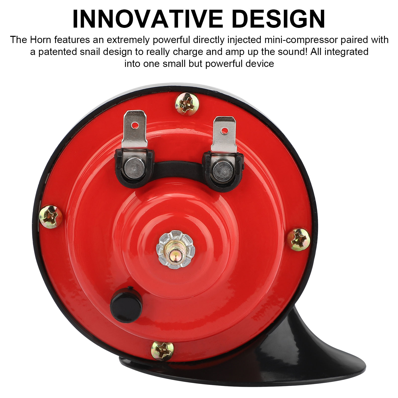 12V 300DB Loud Train Horn Waterproof for Motorcycles Car Truck SUV Boat Red eBay