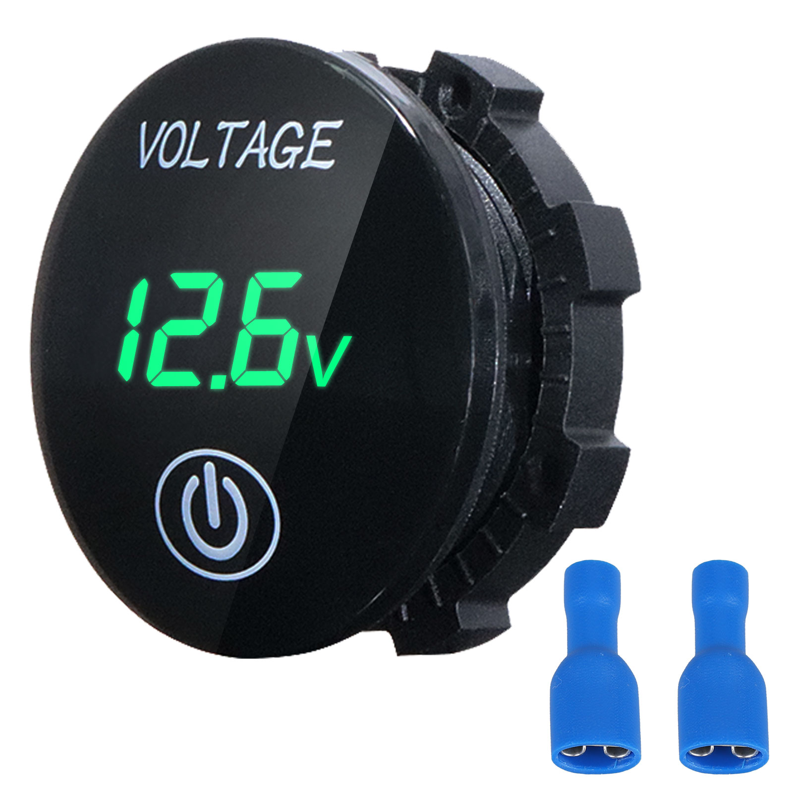 Volt Meter Battery Gauge For Motorcycle Car Test Details about   Digital LED 12V-72V Voltmeter 