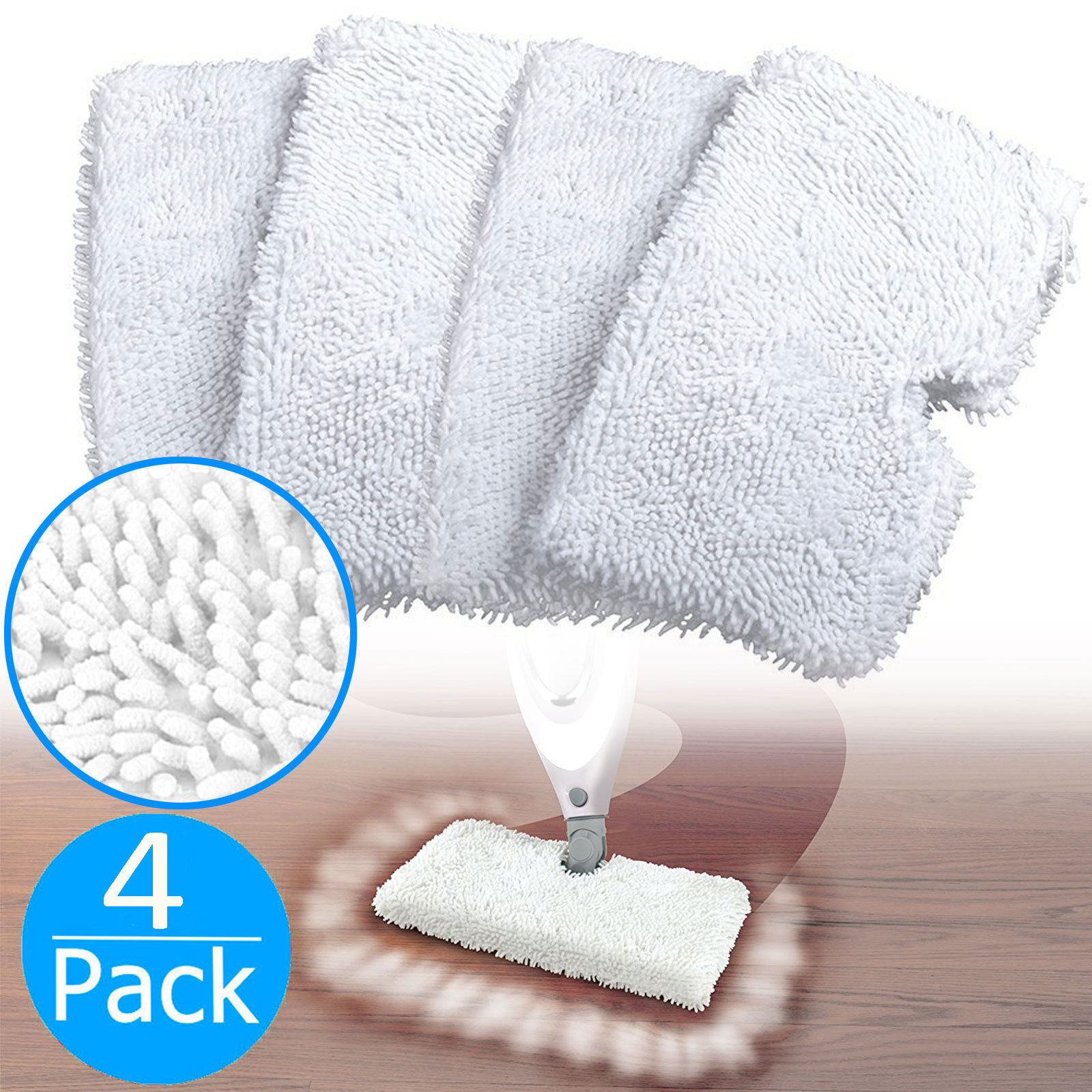 Washable Replacement Cleaning Pads for Shark Steam Mop S3501 S3601