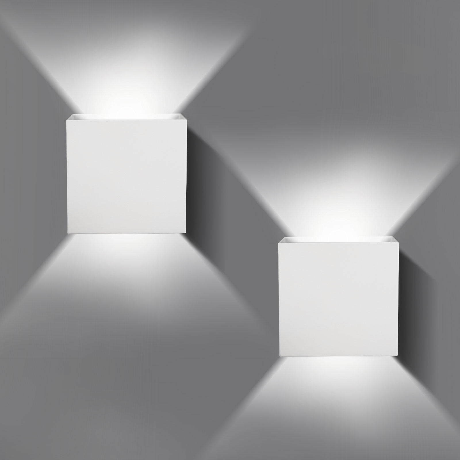 Modern LED Wall lights Cube Sconce Fixtures Lighting Indoor Outdoor Decor RLM953