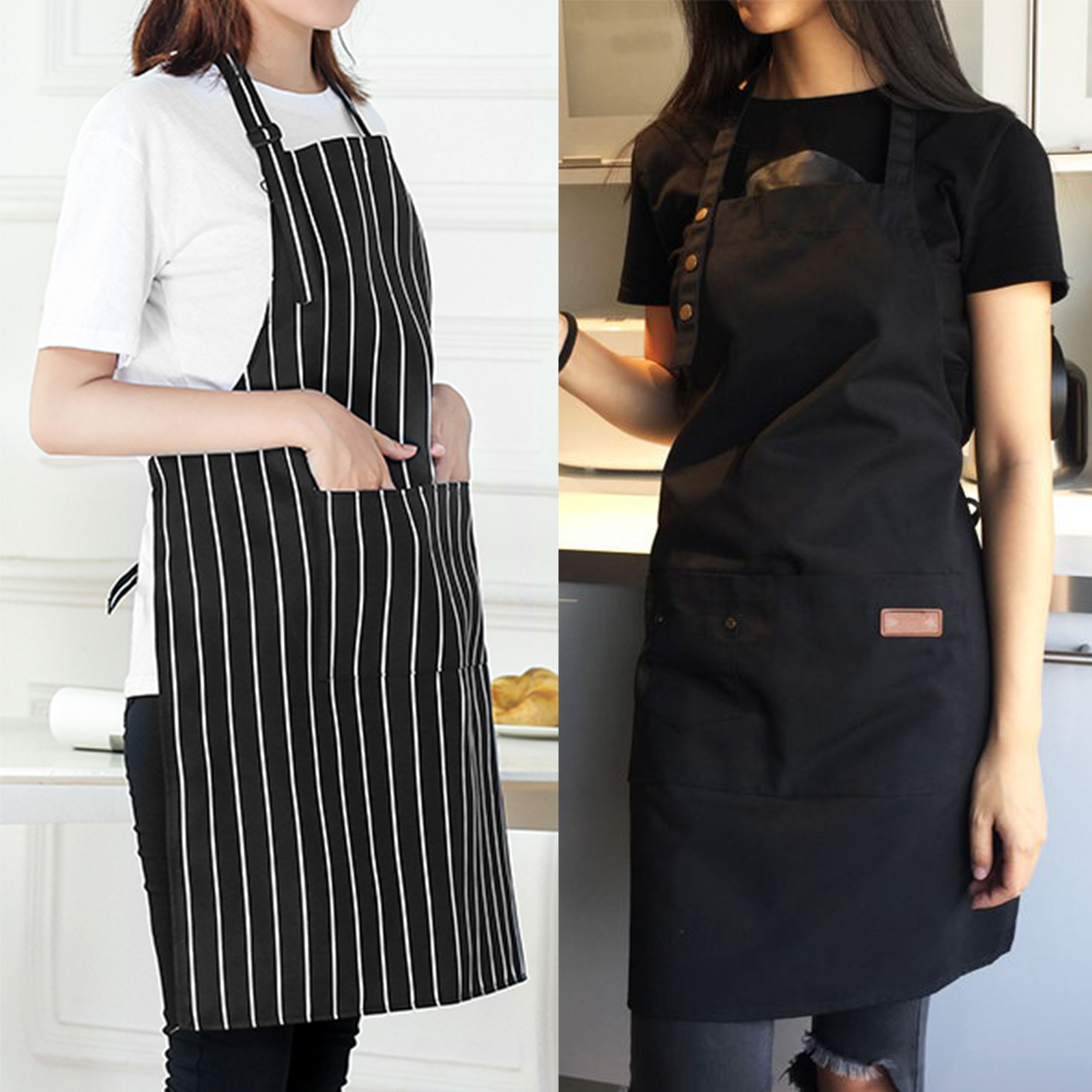 Kitchen Apron with 2 Large Center Pockets | Free Size | Clothes design,  Fashion, Free size