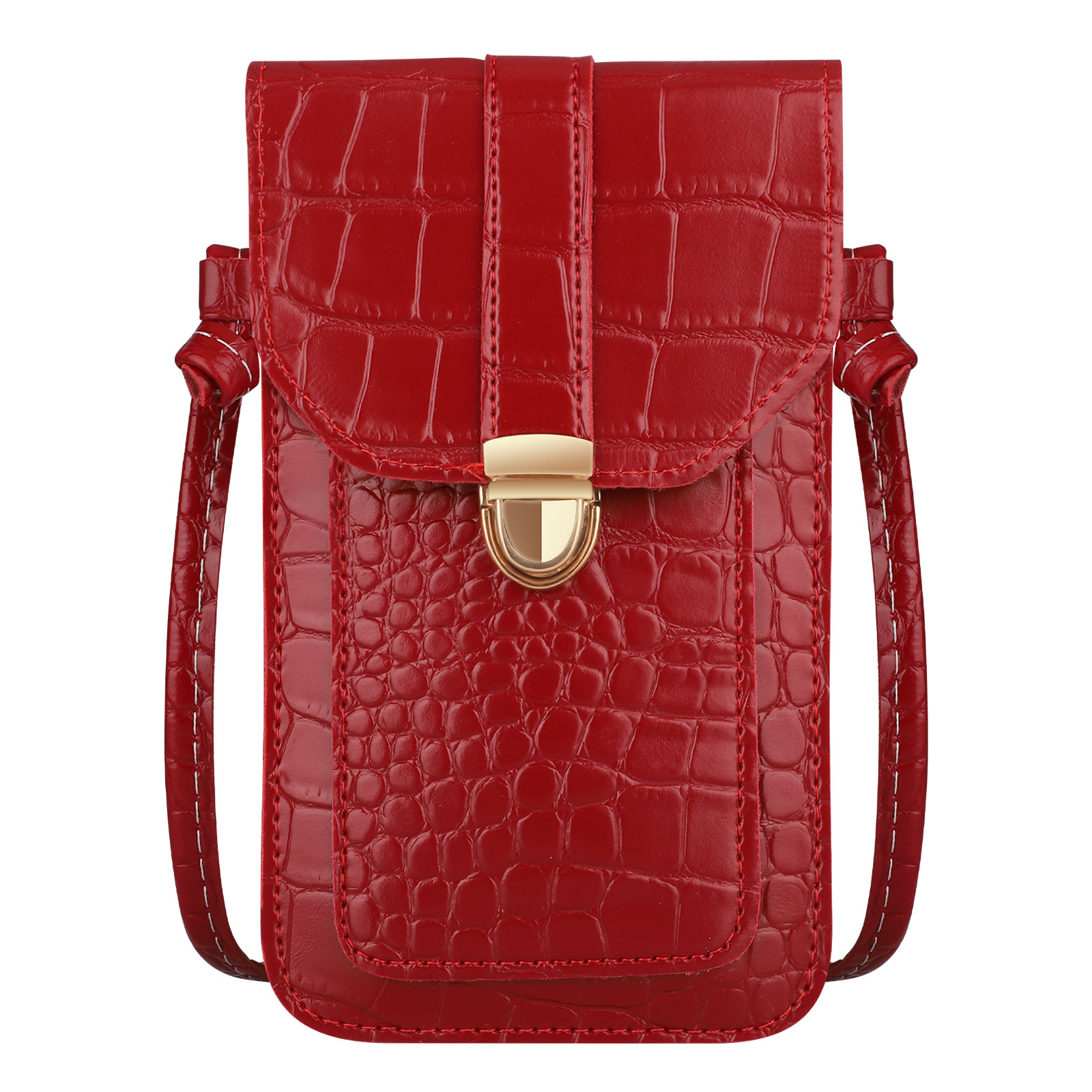 Women Touch Screen Crossbody Cell Phone Bag Wallet Pouch Purse Shoulder Case Pop