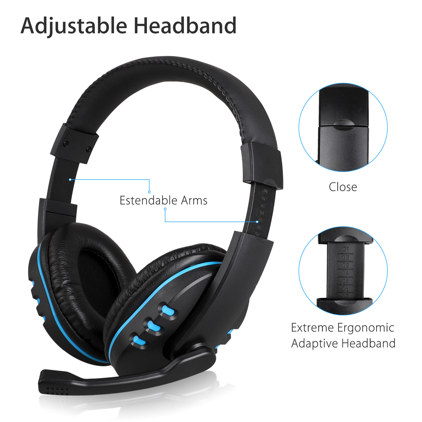headset with mic for playstation 4