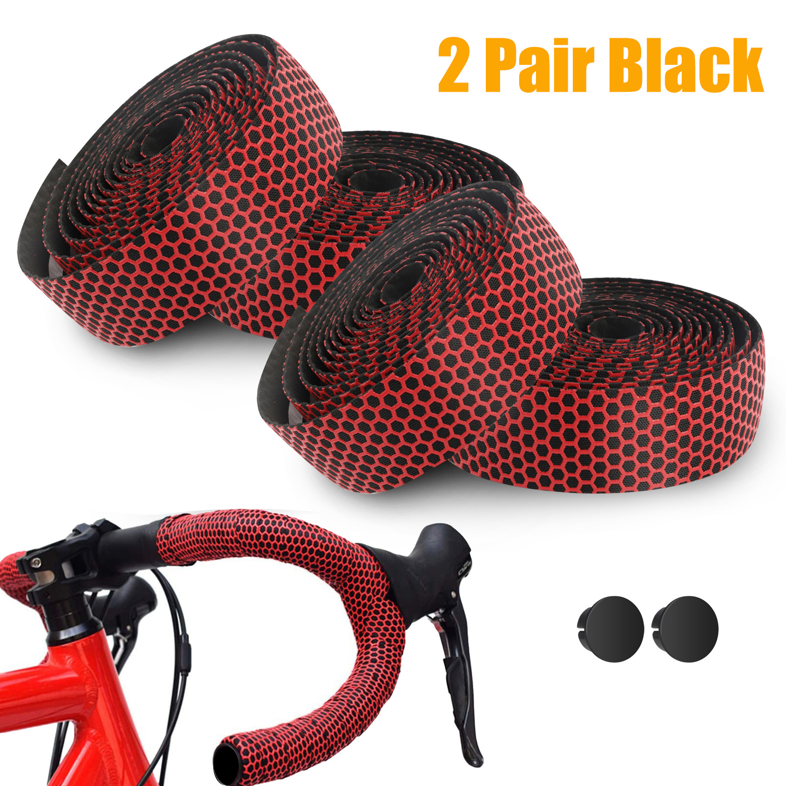 Details about   2Pcs Bicycle Handlebar Tape Fixing Loops Road Bike Handle Grip Wrap Holding G6D1 