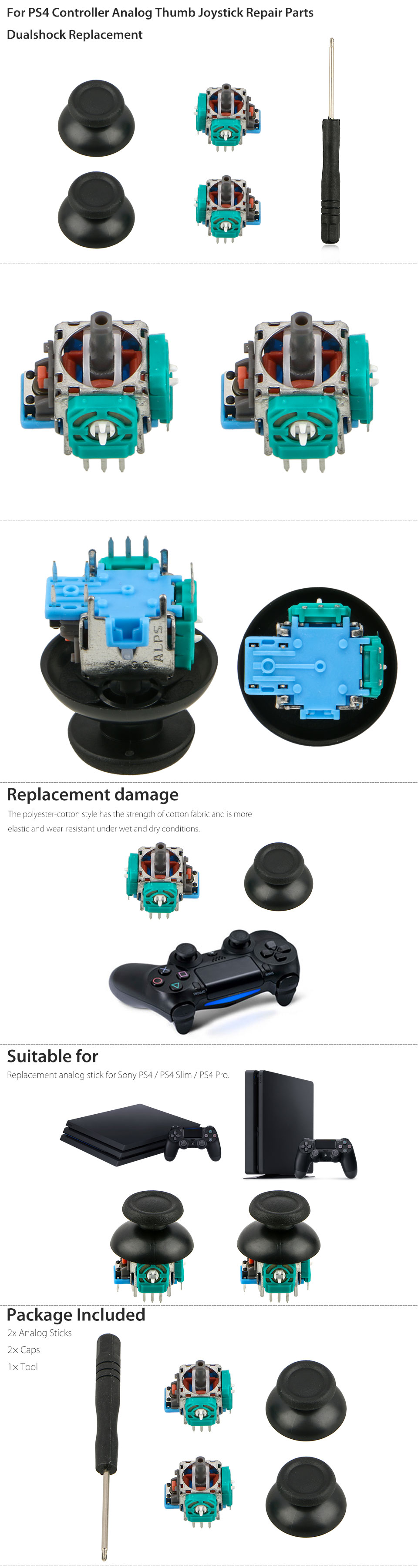 all ps4 controller parts