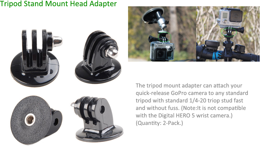 Car Sun Visor Mount for Gopro Hero 7 6 5 4 Black Silver Session LCD+/3